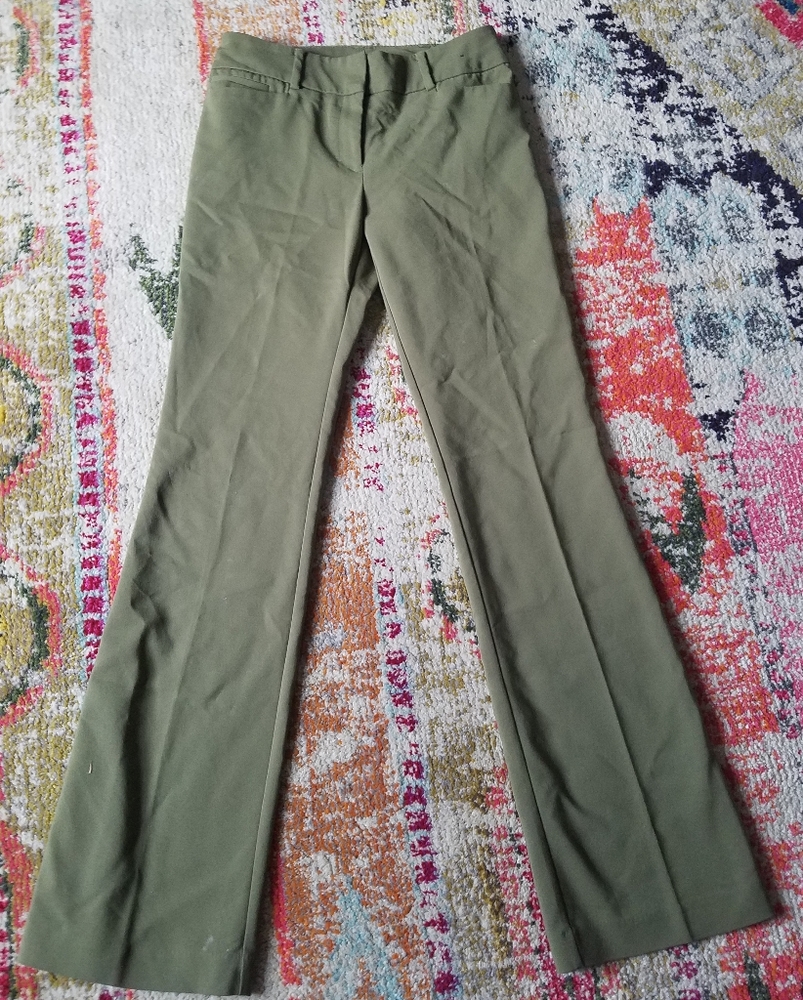 Olive dress pants